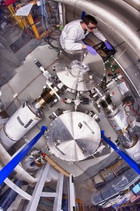 The Holometer is sensitive to high-frequency gravitational waves, allowing it to look for events such as cosmic strings. Photo: Reidar Hahn