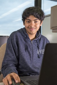 Pranav Sivakumar, a student at the Illinois Math and Science Academy, was recently recognized by President Barack Obama at White House Astronomy Night. Fermilab Ask-a-Scientist and Saturday Morning Physics talks were significant influences in his decision to pursue science. Photo: Reidar Hahn 