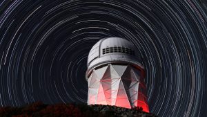 Kitt Peak National Observatory in Arizona will soon house the Dark Energy Spectroscopic Instrument. Photo courtesy of Lawrence Berkeley National Laboratory