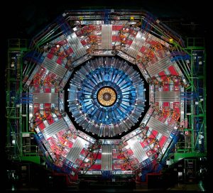 The CMS detector at CERN recently observed a rare type of Higgs boson decay. Photo: CERN
