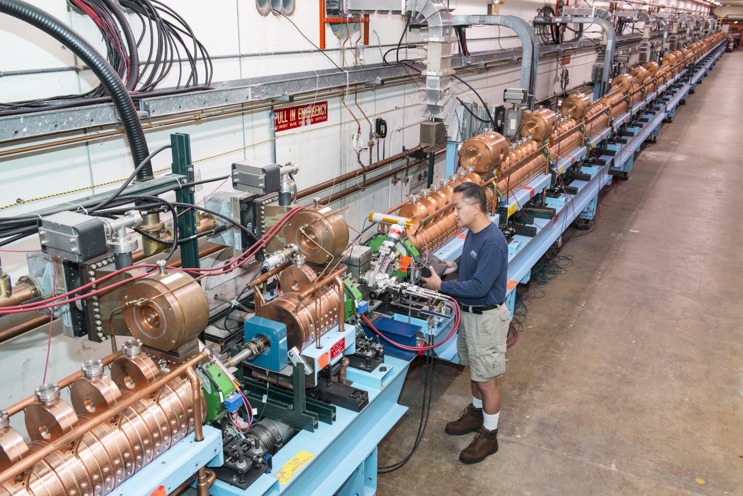 The Fermilab Linac will undergo upgrades to improve its reliability during the accelerator shutdown. Photo: Reidar Hahn
