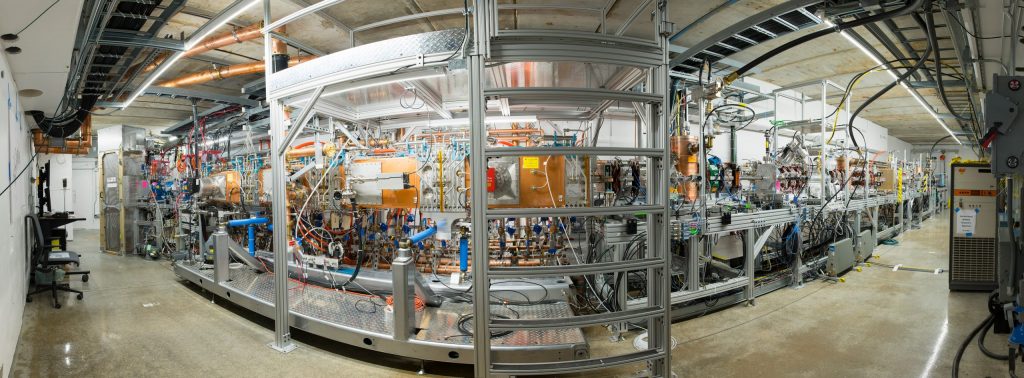 The PIP-II beam chopper will eventually be installed in the front end of this accelerator, called the PIP-II Injector Test accelerator, or PIP2IT. Photo: Reidar Hahn