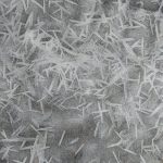 Throwback Thursday: A frozen puddle with long ice grains forms near the CUB cooling pond. Photo: Jason St. John, winter, ice, nature