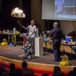 Fermilab's annual Wonders of Science show will feature eye-popping chemistry and physics demonstrations for the whole family to enjoy. Photo: Reidar Hahn