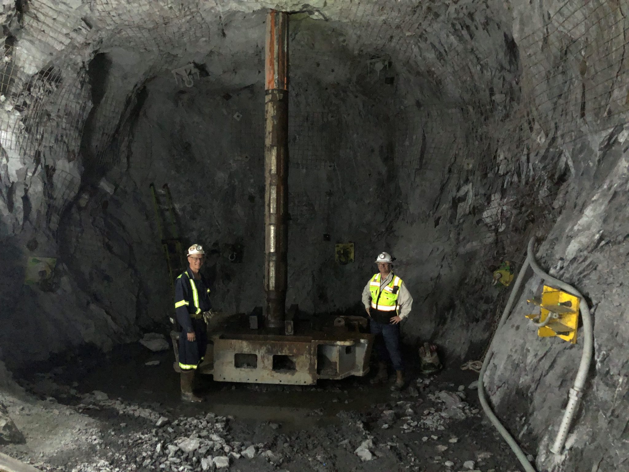LBNF/DUNE excavation achieves a gem of a milestone