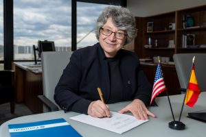 Lia Merminga sign MoU with Spa