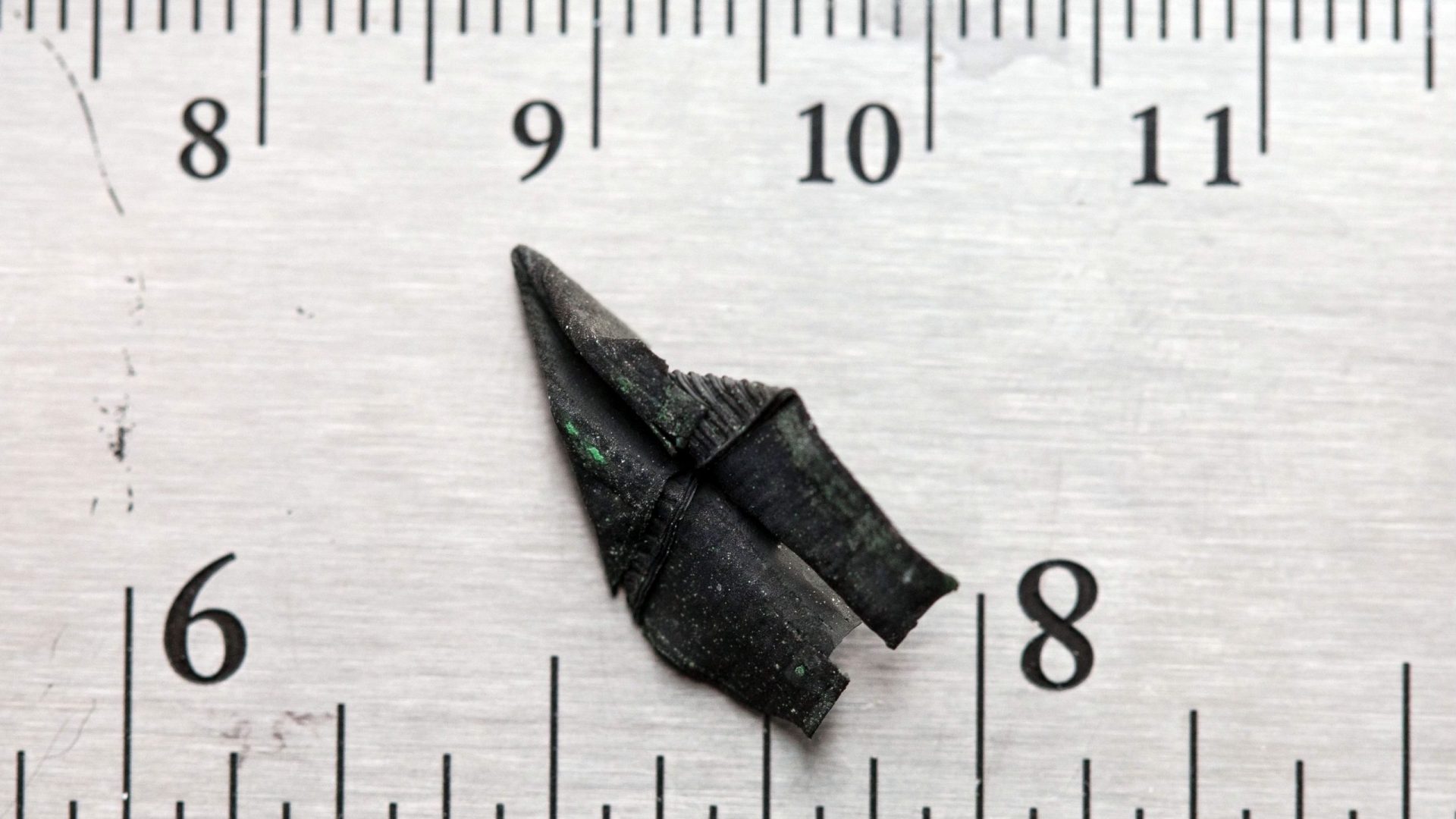 This folded superconducting material was 3D printed from a single crystal of YBCO. Credit: Melanie Turenne