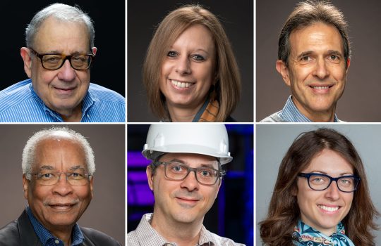 APS award recipients at Fermilab