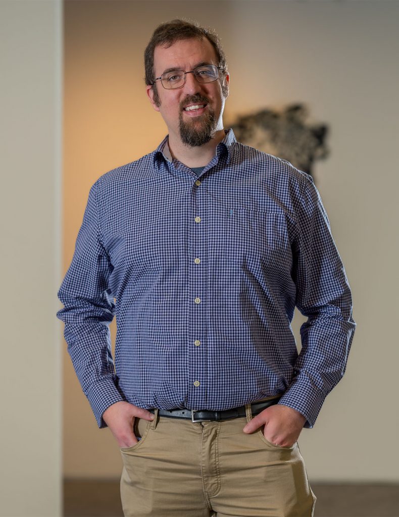 Isaac Smith is the 2026 Fermi Forward Discovery Group guest composer. Credit: JJ Starr