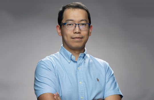 Yao Lu has is the recipient of a 2025 DOE Early Career Award Credit: Ryan Postel, Fermilab