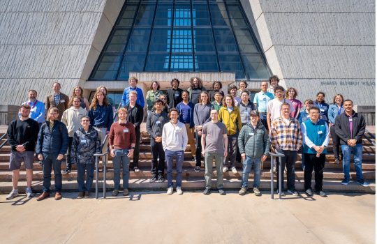 Participants in the inaugural NPC DUNE Data Analysis School at Fermilab in 2026. Credit: JJ Starr, Fermilab