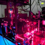 Terahertz spectroscopy is a non-destructive laser-based method for probing information from superconducting qubits. In the case of this study, this technique allowed for mapping defects at sidewalls of devices and identifying geometric anomalies. This capability is located at Ames National Laboratory. Credit: Ames National Laboratory