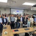 Our colleagues at Northwestern University hosted a workshop on connecting experimental findings to theoretical understandings of decoherence in superconducting resonators and qubits. February 2024. Photo credit: SQMS Center.