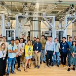 August 2024, we welcomed our DOE Program Manager, Zach Goff-Eldredge (center) to Fermilab. Photo credit: SQMS Center.