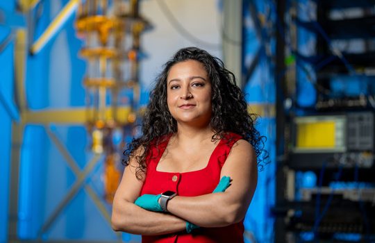 Rakshya Khatiwada. Credit: Ryan Postel, Fermilab