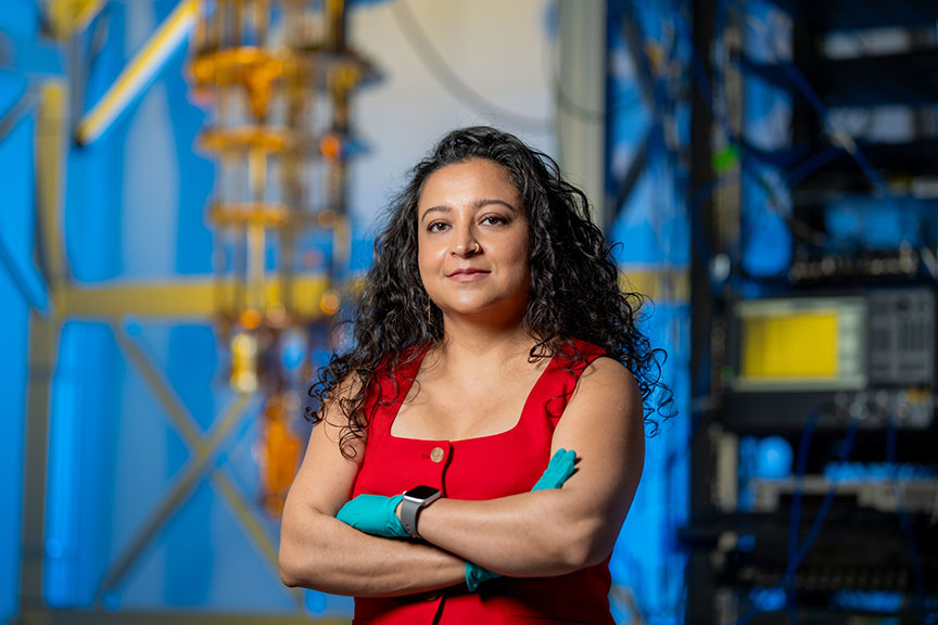 Rakshya Khatiwada. Credit: Ryan Postel, Fermilab