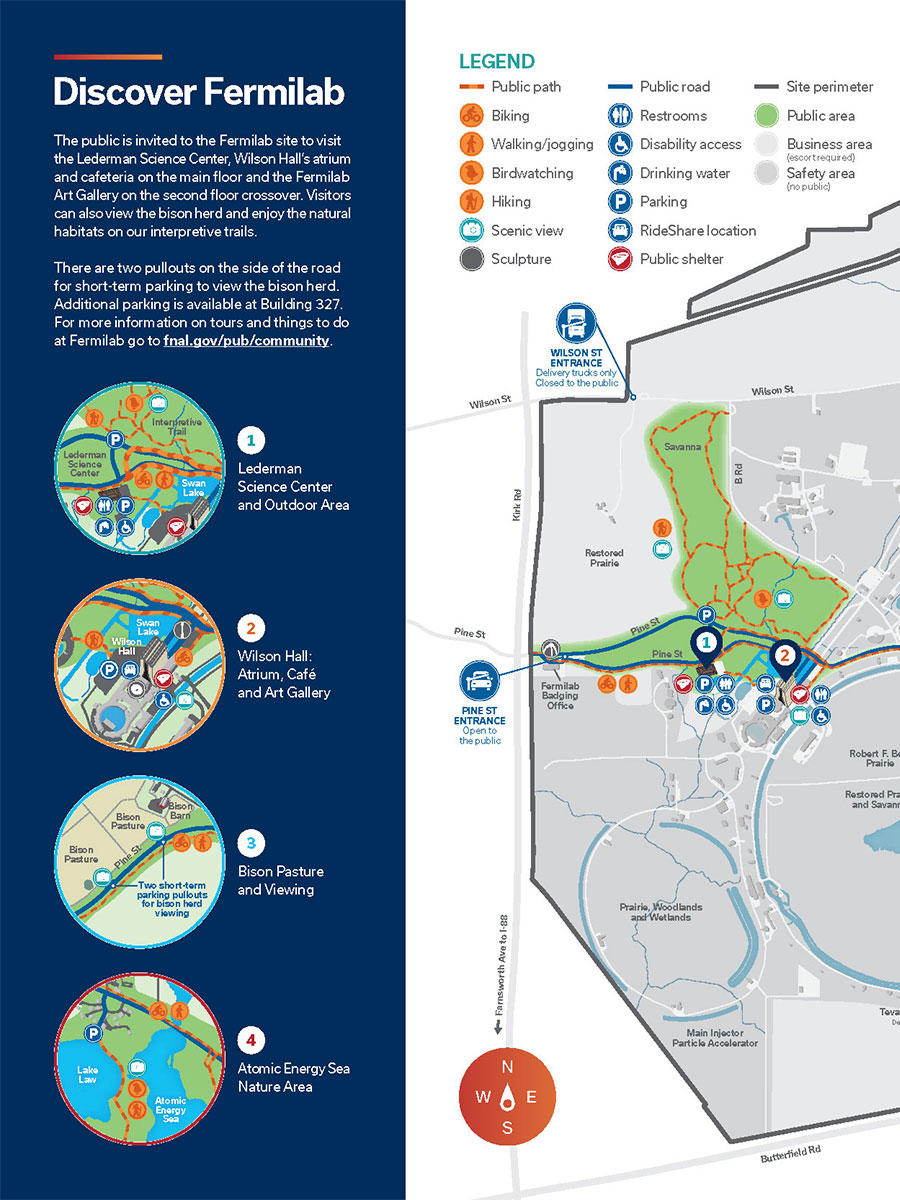 Fermilab Site Map